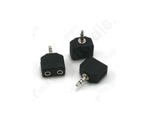 ADAPTOR AUDIO 3.5 STEREO ΑΡΣ /2 Χ3.5 STEREO ΘΗΛΥΚΟ