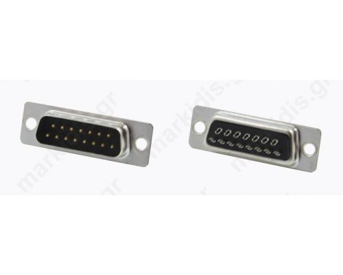 CONNECTOR D-SUB ΑΡΣ 15P ΓΙΑ ΚΑΛΩΔΙΟ