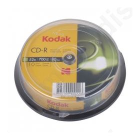 KODAK CD-R 10-Pack 52x 700MB