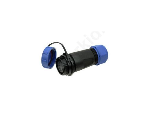 Plug female SP21 PIN: 12 IP68 7-12mm soldering for cable 400V