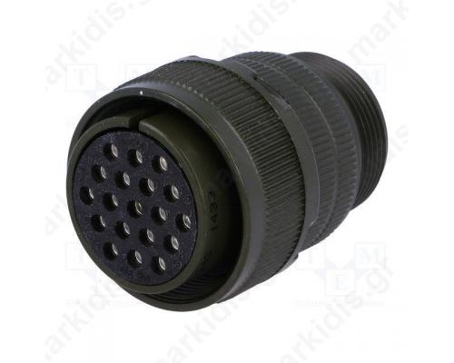 CONNECTOR DS3106A22-14S 19P ΘΥΛ ΚΑΛΩΔΙΟΥ
