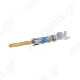 Contact male 0.8x1.4mm2 18AWG-16AWG Type III+ gold-plated