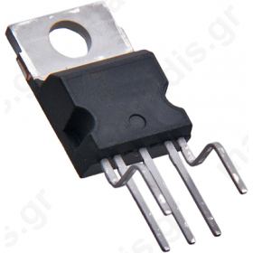 Current Mode Controller, 1.5 A, 200 kHz, 0 > 15 V PENTAWATT, 5-Pin