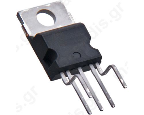 Current Mode Controller, 1.5 A, 200 kHz, 0 > 15 V PENTAWATT, 5-Pin