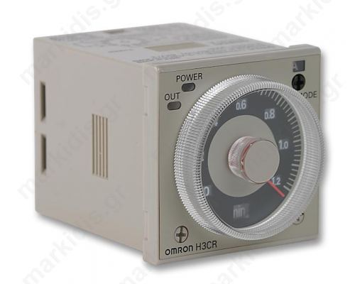 Timer 0,05sχ300h DPDT; 250VAC/5A 100χ240VAC 100χ125VDC