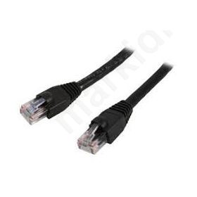 Patch cord U/UTP 6 stranded Cu PVC black Cable length