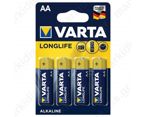 ΜΠΑΤΑΡΙΑ ΑΛΚΑΛΙΚΗ ΑΑ VARTA 4106 (4pcs)