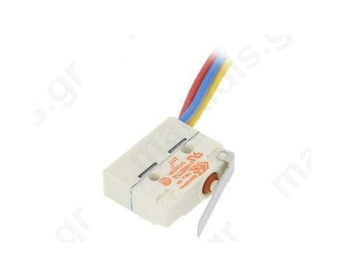 Microswitch SNAP ACTION with pin SPDT 5A/250VAC ON-(ON) ROH