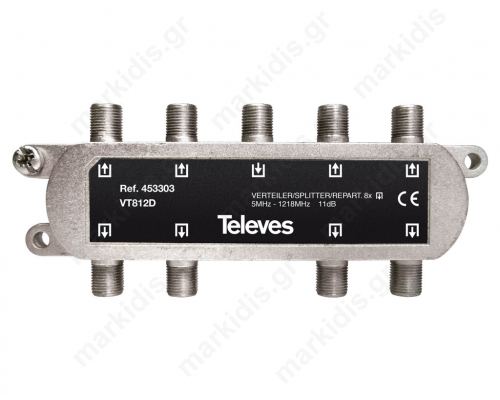 453303 splitter 8 ways F 5-1218 MHz