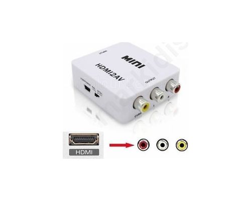 Adaptor HDMI Female to Rca Female