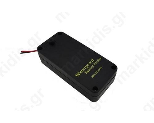 Holder Leads cables Size AA,R6 Batt.no 2 Colour: black 150mm