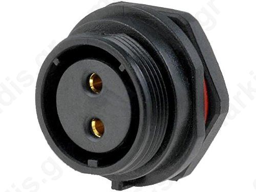 Socket  female SP21 PIN 2 IP68 soldering 500V 4mm2 30A ROH
