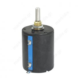 1ΚΩ 3W Shaft Rotary Wire Wound Potentiometer