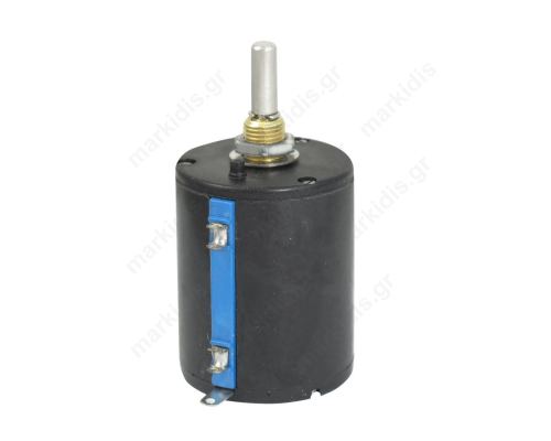 1ΚΩ 3W Shaft Rotary Wire Wound Potentiometer