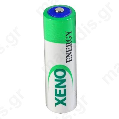Lithium Thionyl Chloride Battery AA, 3,6V 2400mA.