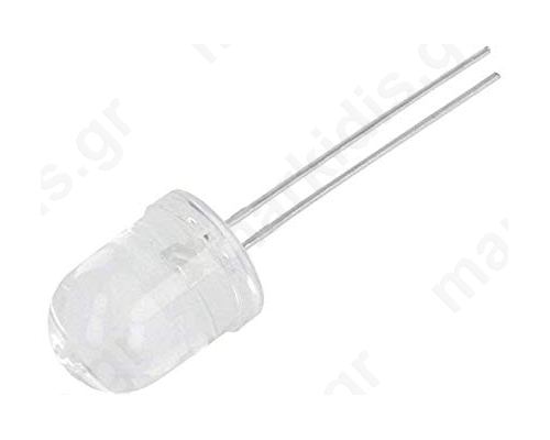 LED 10mm white cold 6500-10000mcd 30°