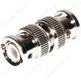 Coupler BNC plug, both sides straight