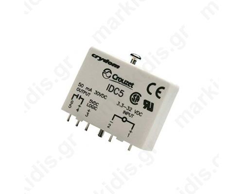 Ρελέ: Ημιαγωγικό 5-28VDC; 50mA; max.60VDC; Σειρά: IDC5