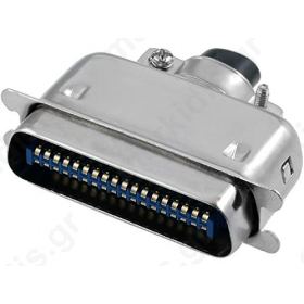 Connector: Centronics plug male PIN: 36 soldering; for cable