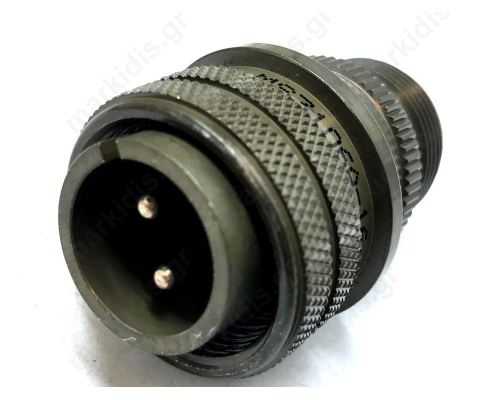 Connector circular Series 97 plug male PIN 2