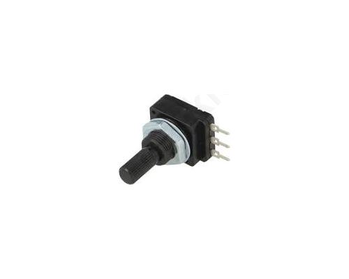 Potentiometer shaft single turn 47ΚΩ 60mW PCB 6mm plastic