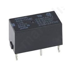 Relay electromagnetic DPST-NC 5VDC 5A/250VAC 5A/30VDC