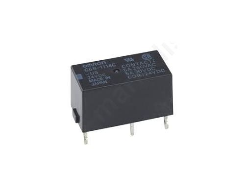 Relay electromagnetic DPST-NC 5VDC 5A/250VAC 5A/30VDC