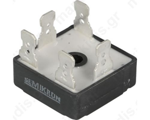 Three-phase bridge rectifier Urmax 1.6kV If: 20A Ifsm: 370A