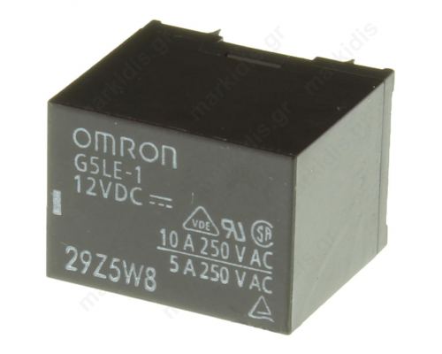 Relay electromagnetic SPDT Ucoil 5VDC 10A/240VAC 8A/30VDC