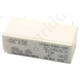 Relay electromagnetic SPST-NO Ucoil 12VDC 8A/240VAC 8A/30VDC