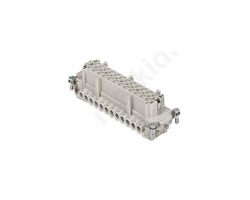 Connector HDC female CNE PIN: 24 24+PE size 104.27 16A 500V CNEF24TN