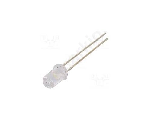 LED 5mm white cold 210-350mcd 120° 20mA 2.8-3.8V