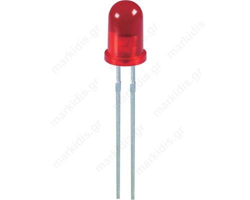 LED 5mm red 100-300mcd