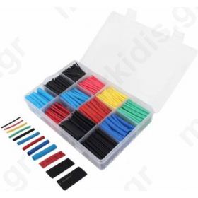 Set of heat shrink sleeves 2: 1 polyolefine Pcs 171