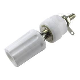 Socket 4mm banana 15A 250VDC L 45mm white