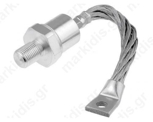 Diode stud rectifying 1.6kV 1.4V 240A cathode stud