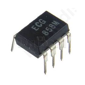 Operational Amplifier 4MHz Channels 2 DIP8 ±15VDC NTE858M