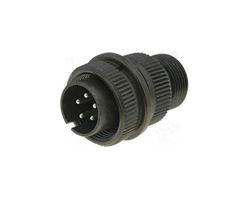 Connector military Series DS/MS plug male PIN5 for cable