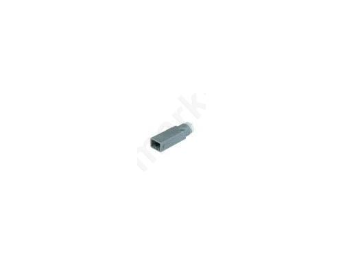 Connector rectangular ST plug male PIN 5 silver plated IP54