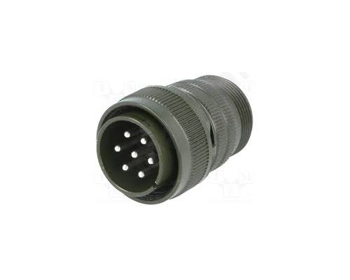 Connector circular Series DS/MS plug male PIN 7 for cable