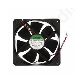 Fan DC axial 48VDC 120x120x38mm 234.6m3/h 48dBA ball bearing