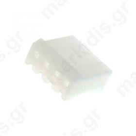 Plug wire-board female 1.5mm PIN 4 w/o contacts for cable