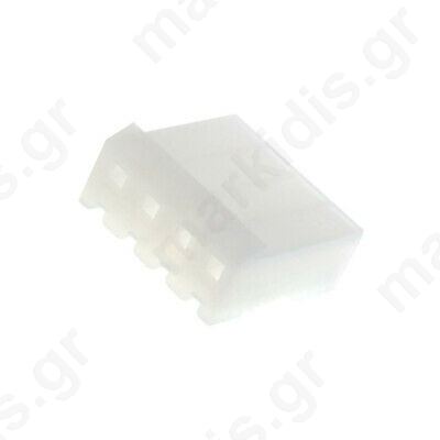 Plug wire-board female 1.5mm PIN 4 w/o contacts for cable