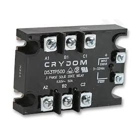 Relay solid state Ucntrl 3X32VDC 50A 48X530VAC 3-phase IP00