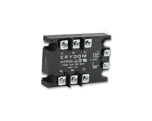 Relay solid state Ucntrl 3X32VDC 50A 48X530VAC 3-phase IP00