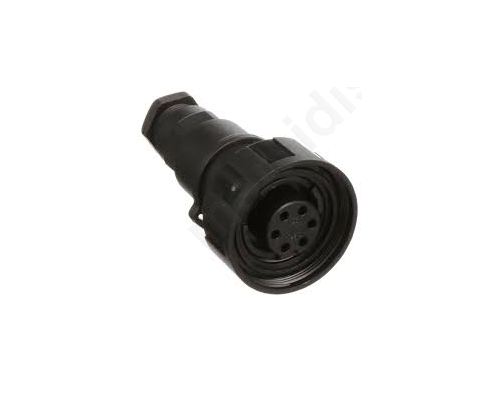 Connector circular plug female PIN 6 Buccaneer Standard IP68