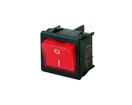 ΔΙΑΚΟΠΤΗΣ ROCKER Pos: 2 OFF-ON 10A/250VAC red IP40