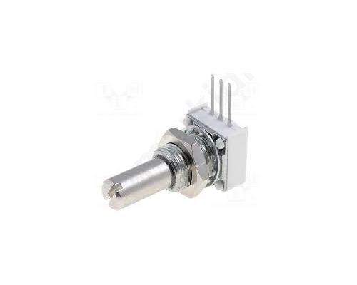 Potentiometer shaft single turn 50kO 1W ±10% 6.35mm THT