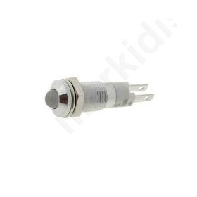 Indicator LED prominent 24X28VDC 8.2mm IP40 metal