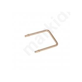 Resistor wire-wound sensing,precise THT 10m Ω ±5% -40X200°C